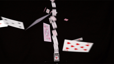 THE ROCKET Card Fountain RIGHT HANDED (Wireless Remote Version) by Bond Lee - Trick