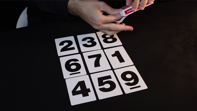 Bicycle Special NUMBERS Red Playing Cards (plus 11 Online Effects)