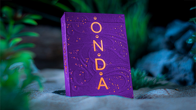 ONDA V2 (Purple) by Jocu Playing Cards