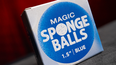 Magic Sponge Balls 4PK BLUE 1.5" by Murphy's Magic