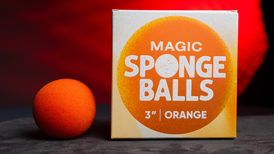 Magic Sponge Balls 4PK ORANGE 3" by Murphy's Magic