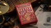 The Beetle Backs (Crimson Edition) Playing Cards