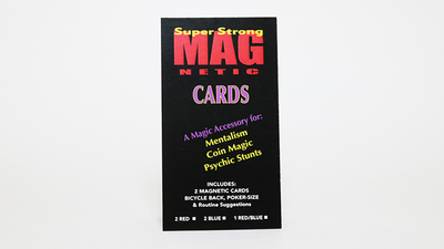 Magnetic Card - Bicycle Cards (2 Per Package) Double Face Cards by Chazpro