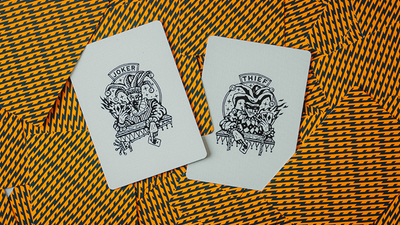 No Borders Thunderbolt Playing Cards by Joker and the Thief