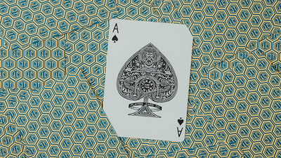 No Borders Honeycomb Playing Cards by Joker and the Thief