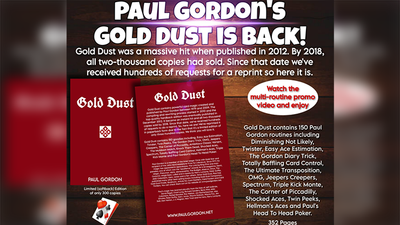 Gold Dust (Softbound) by Paul Gordon