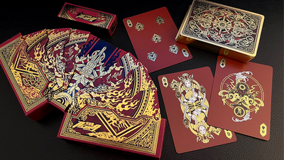 Asura Deluxe (Red) Playing Cards