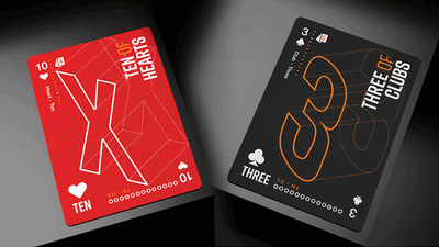 Grid Series Six- Typographic Playing Cards