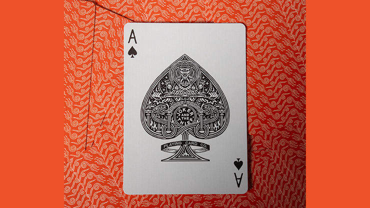 No Borders Edition 2 Crown Back (Red) Playing Cards by Joker and the Thief