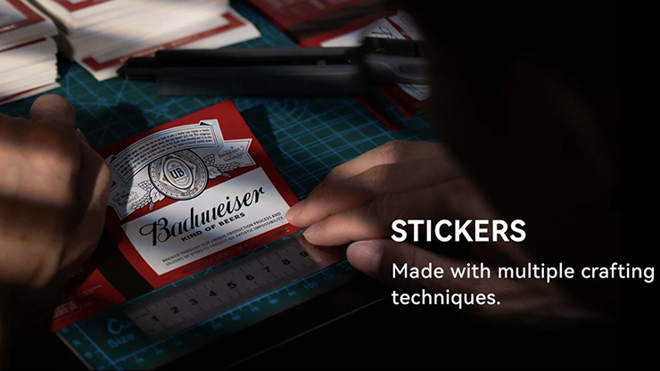 Tornado Bottle Sticker Refill (20 Stickers) by Red Tsai and Aaron Hsing