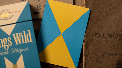 Gilded No.13 Table Players Vol.42 Playing Cards by Kings Wild Project