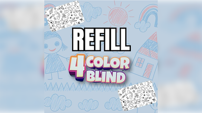 4 Color Blind Refill by Guillaume Bienne