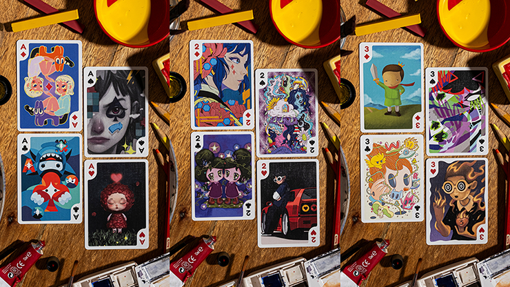 Bicycle Sari Sari (Code Red Edition) Playing Cards