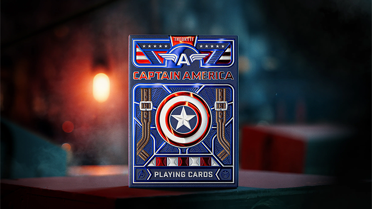 Captain America Playing Cards by theory11