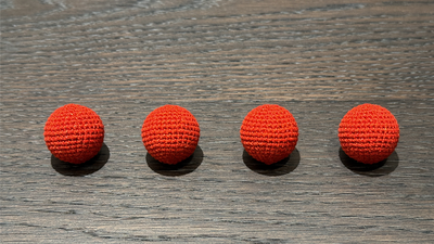 Shining Crochet Balls (Red) by JT Magic
