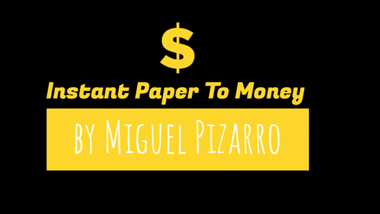 Instant Paper to Money (Canada) by Miguel Pizarro