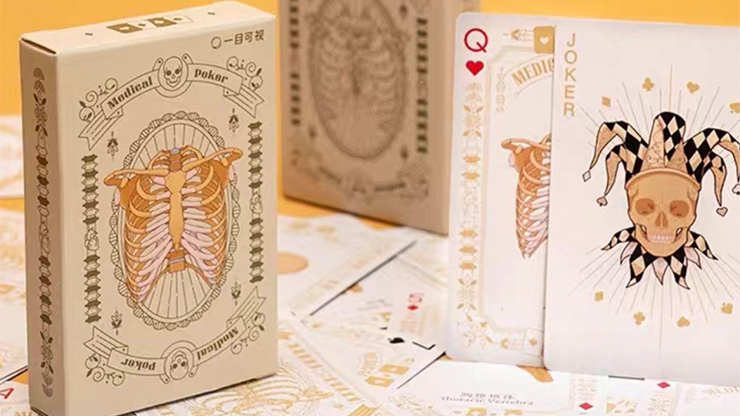 Medical Poker (White) Playing Cards