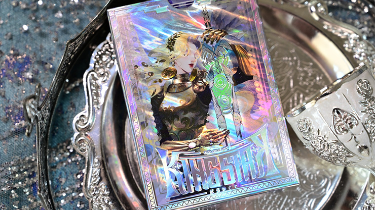 King Arthur V2 (Silver Fairyland) Playing Cards by KING STAR