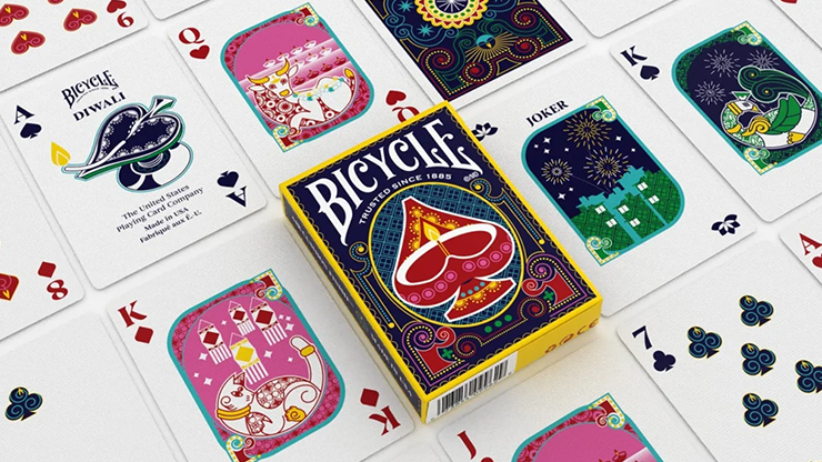 Bicycle Diwali Playing Cards by US Playing Card