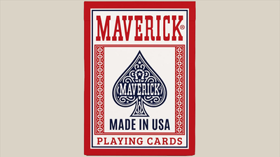 Maverick Made in the USA (Red) Playing Cards