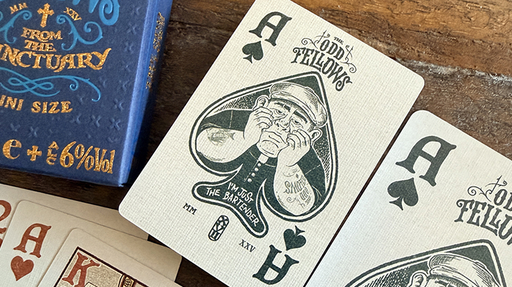 Odd Fellow Brother McPint Mini Playing Cards by Stockholm17
