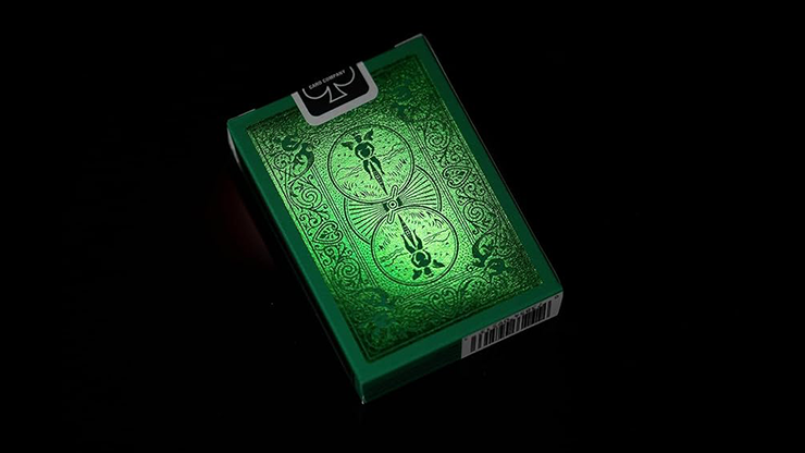 Bicycle Metalluxe Green Playing Cards by US Playing Card Co.