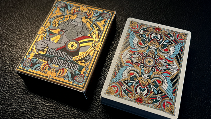 Sacred Legends: Seishin no Densetsu (Gold Edition) Playing Cards  by HypieLab