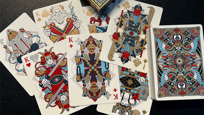Sacred Legends: Seishin no Densetsu (Gold Edition) Playing Cards  by HypieLab