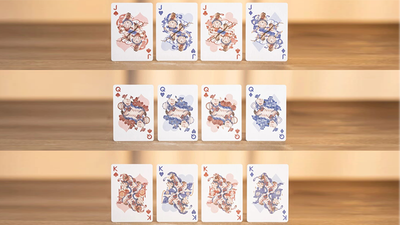 Bicycle Mascot (Tiger Sniffs the Rose) Playing Cards