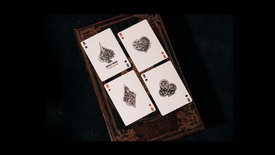 Black Metallic Foil Mortalis Machina Edition Playing Cards