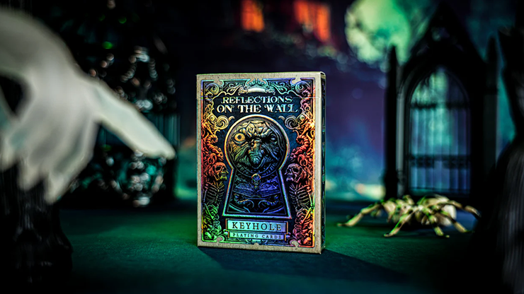 Keyhole Reflections on the Wall Playing Cards by Fashion TCC