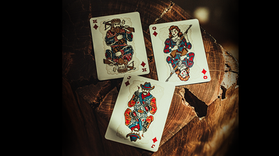 Gunslingers Poker (Blue) Playing Cards