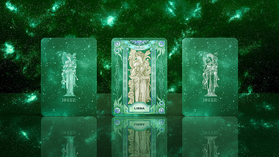 Zodiac (Libra) Luminous Edition Playing Cards by TCC