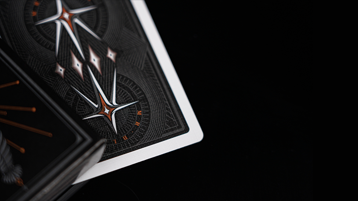 Mr. Black V1 (Black) Playing Cards