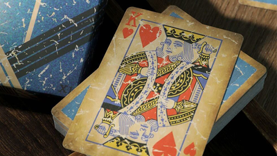 X1 Retro Blue Playing Cards