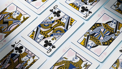 Yuci Morandi Blue 5th Playing Cards by TCC