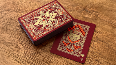 Neko Royal Red Playing Cards