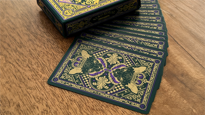 Neko Royal Green Playing Cards