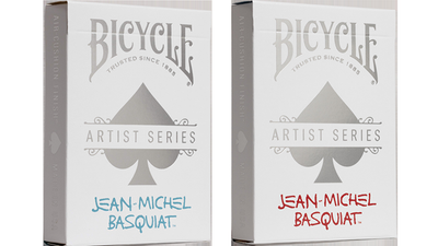Bicycle Jean-Michel Basquiat (Box Set Red/Blue) by US Playing Cards