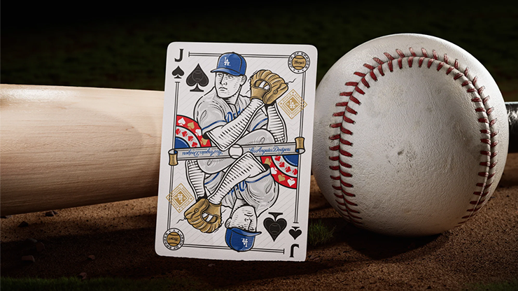 Dodgers Playing Cards by theory11