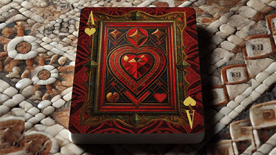 The Spirit of Cubism (Dark Black) Playing Cards
