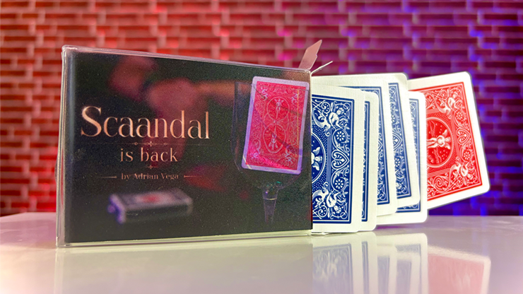 SCAANDAL is Back (Blue) by Adrian Vega