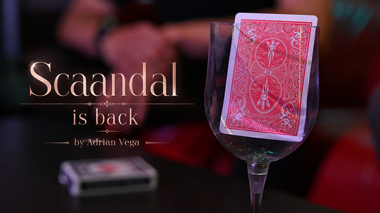 SCAANDAL is Back (Blue) by Adrian Vega
