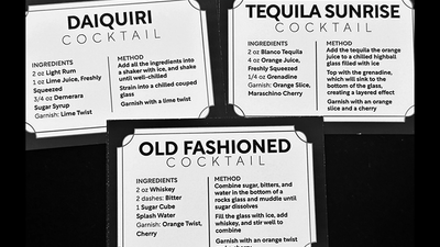 Cocktail Cards (Margarita) by Svenpad