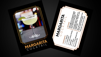 Cocktail Cards (Margarita) by Svenpad