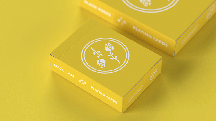 Black Roses Sunny Days Mini Playing Cards