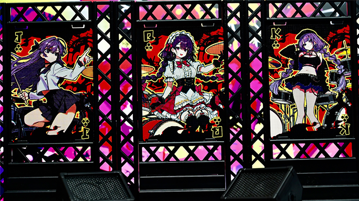 Akiba Frenzy! - Band Girls (Drummer) Playing Cards
