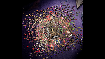 Avengers Jigsaw Puzzle by theory11