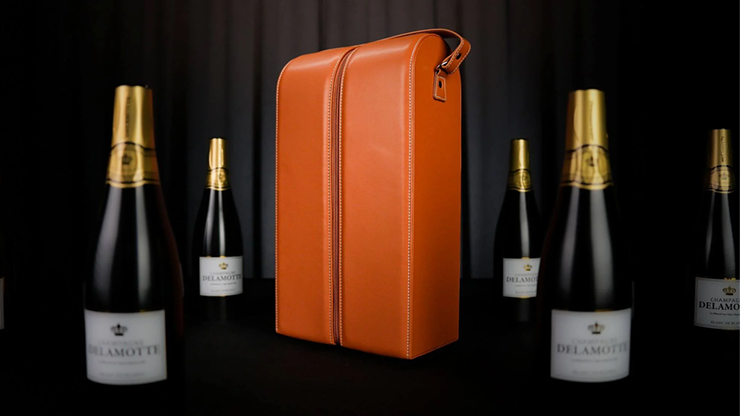 Miracle Wine Bottles Champagne Model Complete Set with Case by TCC Magic