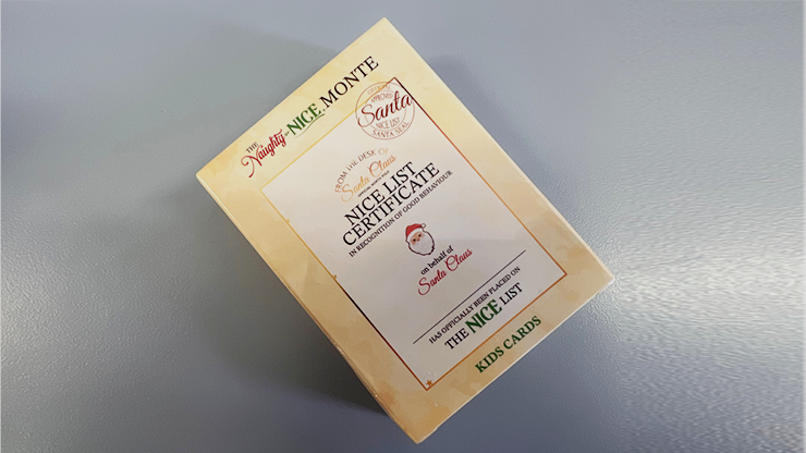 Refill Kid Cards for Naughty or Nice Monte